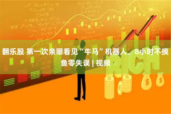 翻乐股 第一次亲眼看见“牛马”机器人，8小时不摸鱼零失误 | 视频